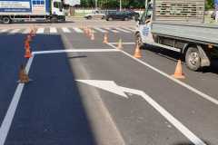 Tartós burkolati jel festés Budapesten